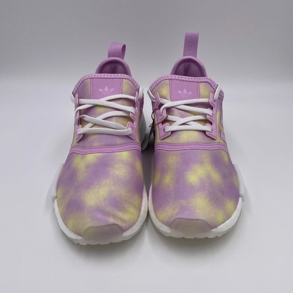 adidas NMD R1 Pink / Lilac / White Womens Shoes - Picture 3 of 8